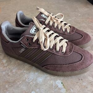Adidas Hemp Samba Rare Chocolate Brown (2013) #G99555 Men's Size 10.5 No Box